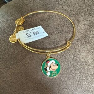 Alex and Ani Gold Mickey Joy Bracelet